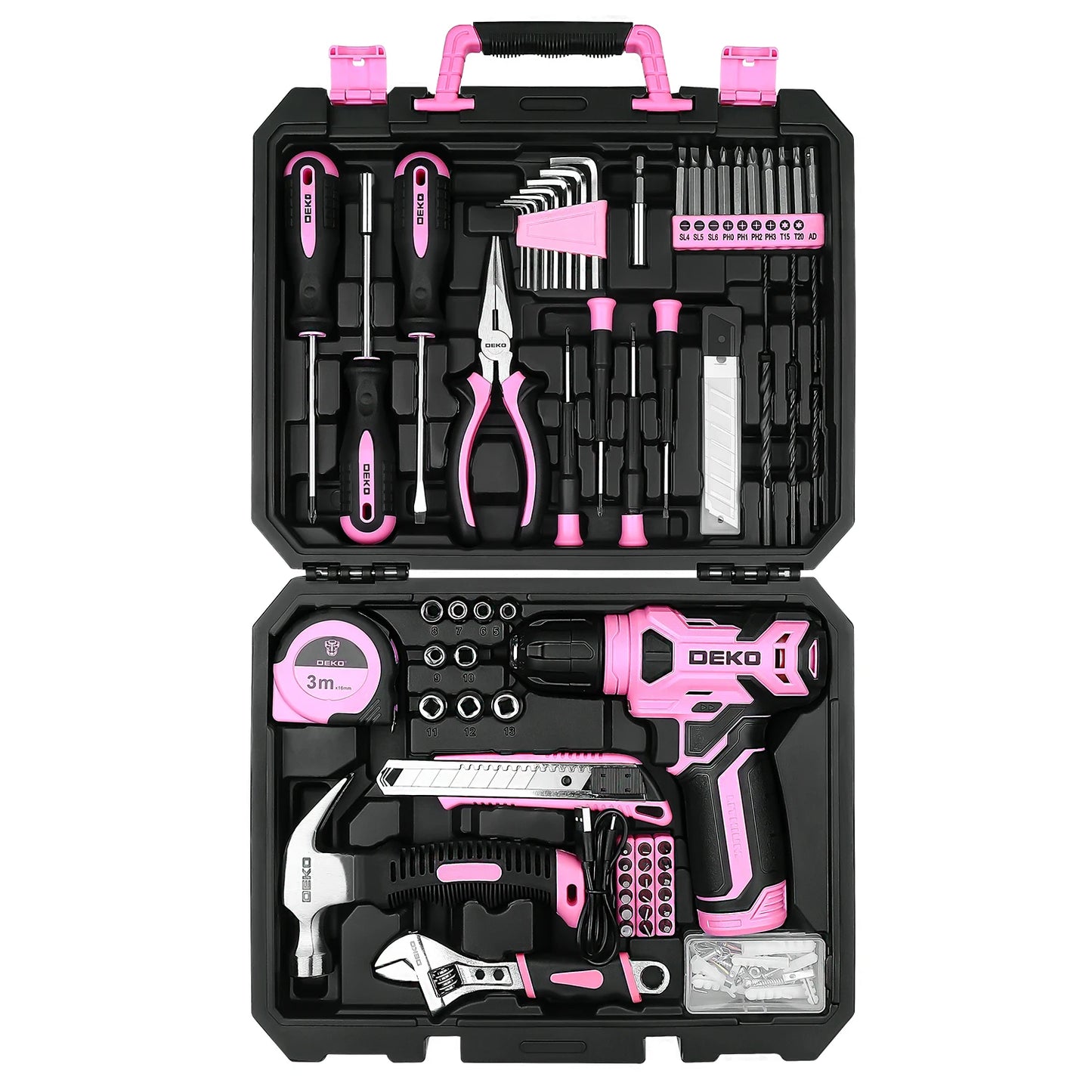 126Pcs Household DIY Hand Tool Kits