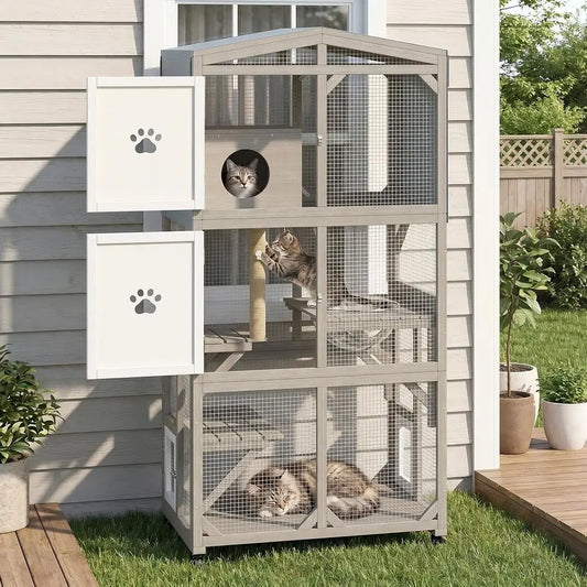 Outdoor Cat Enclosure
