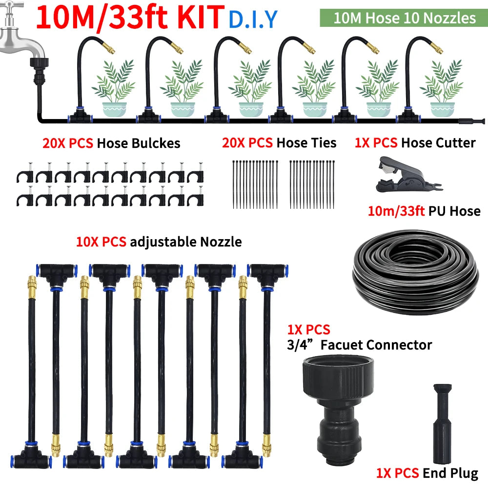 Irrigation  kit For Greenhouse Garden