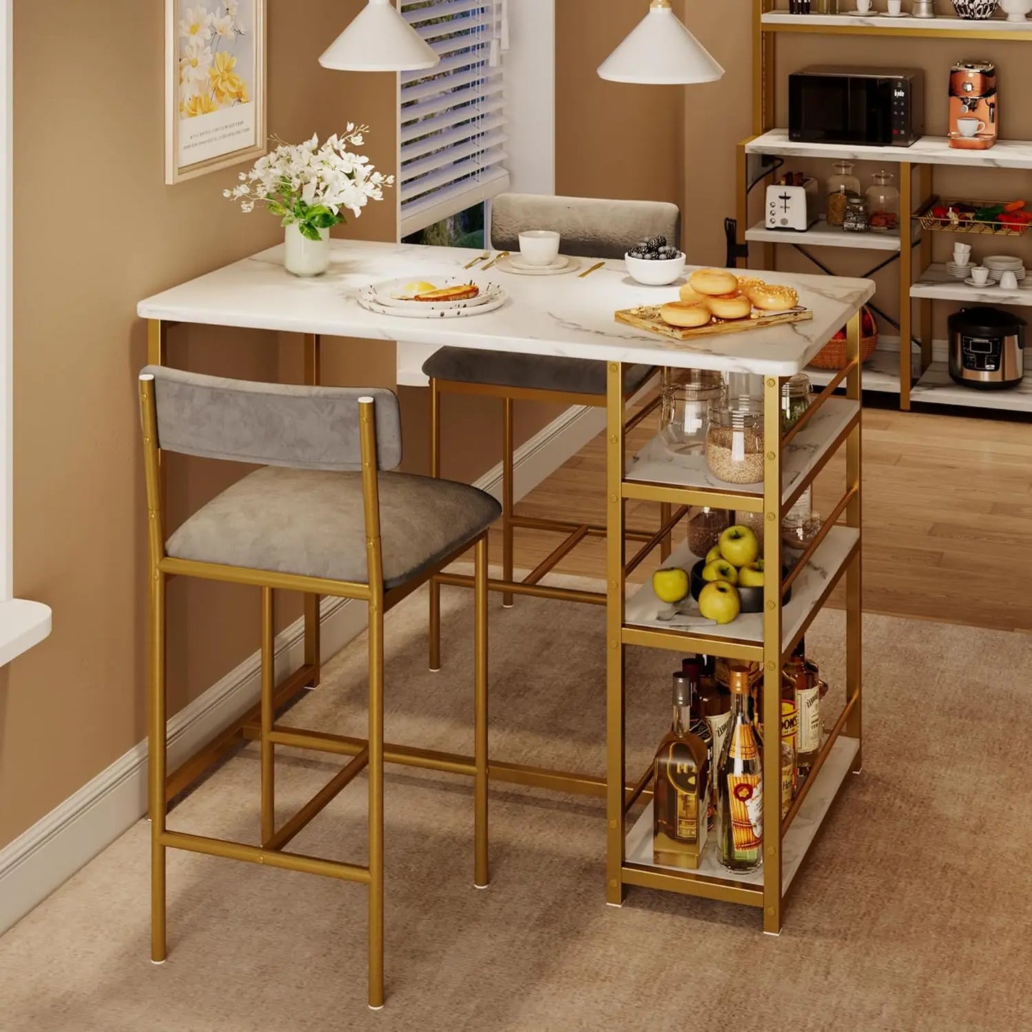 3 Piece Table Set for 2