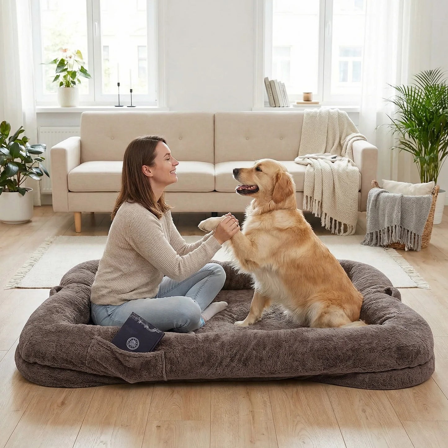 Human Dog Bed
