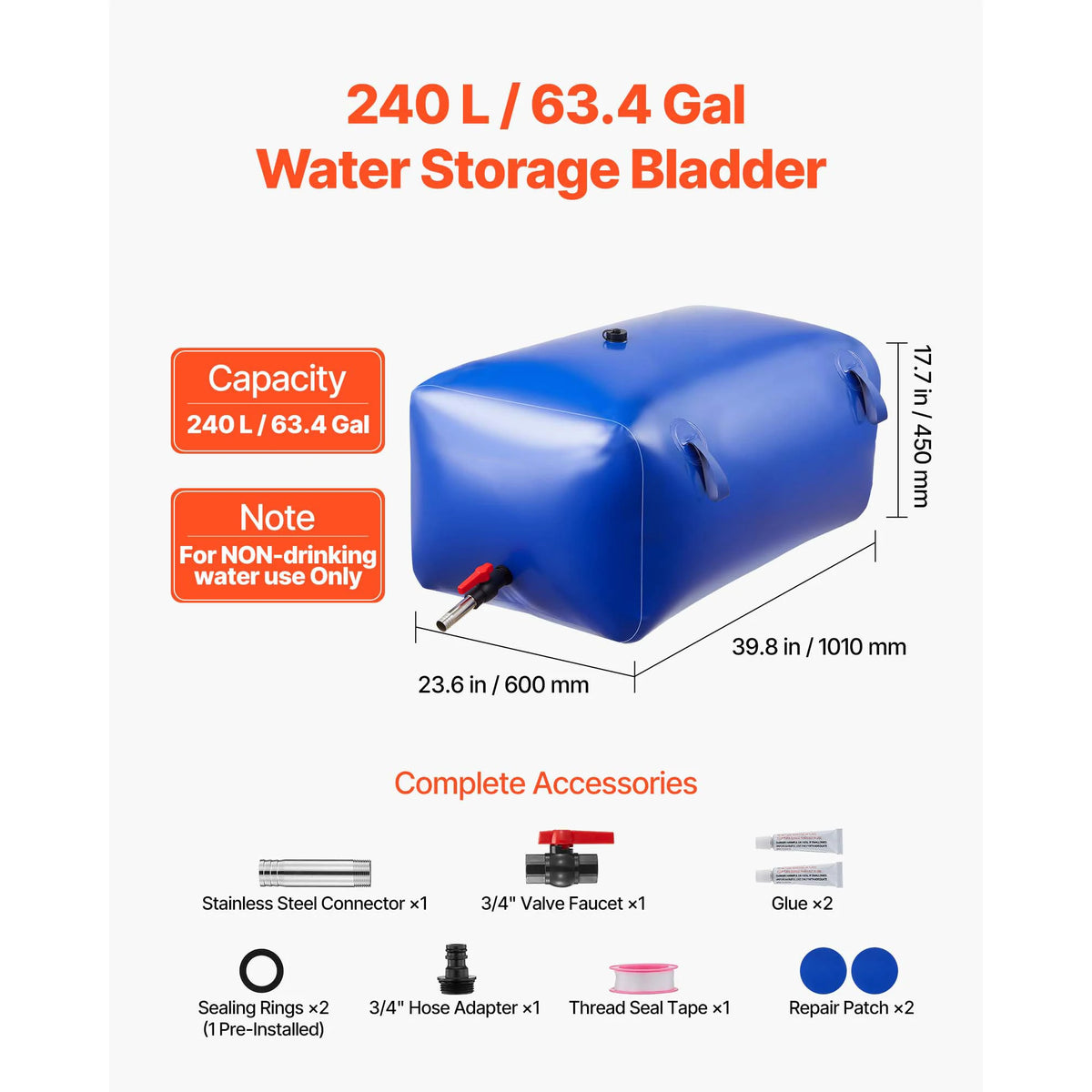 Water Storage Bladder
