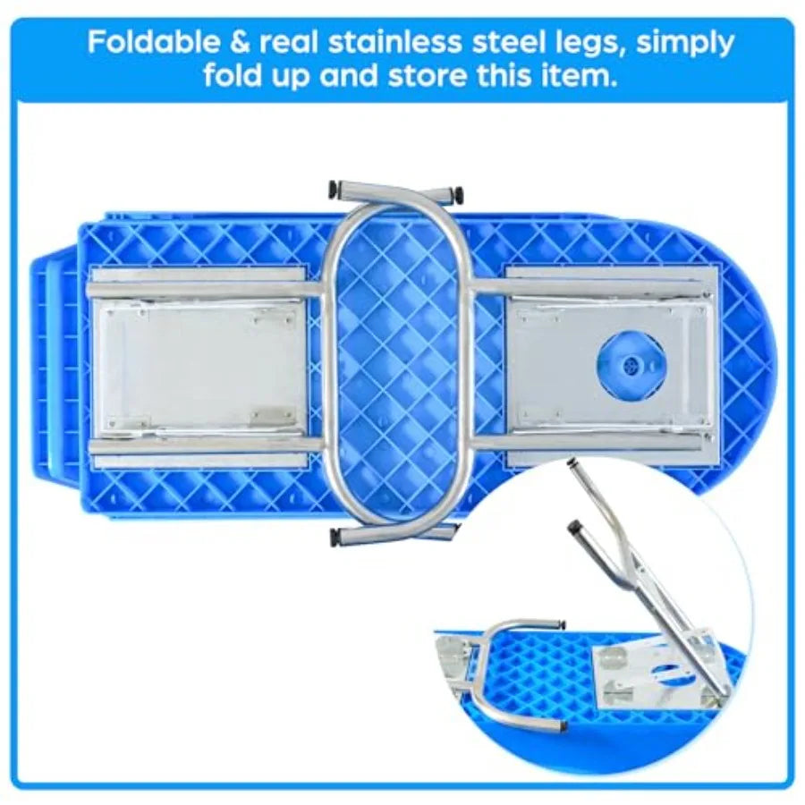 45" Pet Grooming Bathtub and Stairs Combo