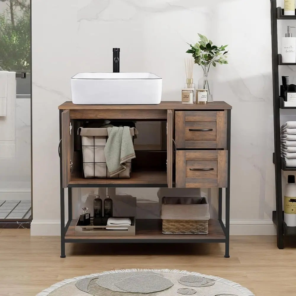 36" Bathroom Vanity with Sink Combo
