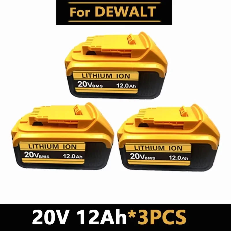 20V 12.0Ah MAX Battery / Charger For DeWalt