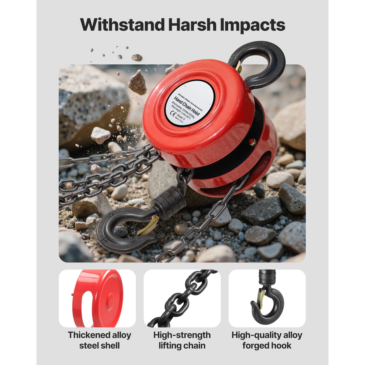 1T/2T Hand Chain Hoist