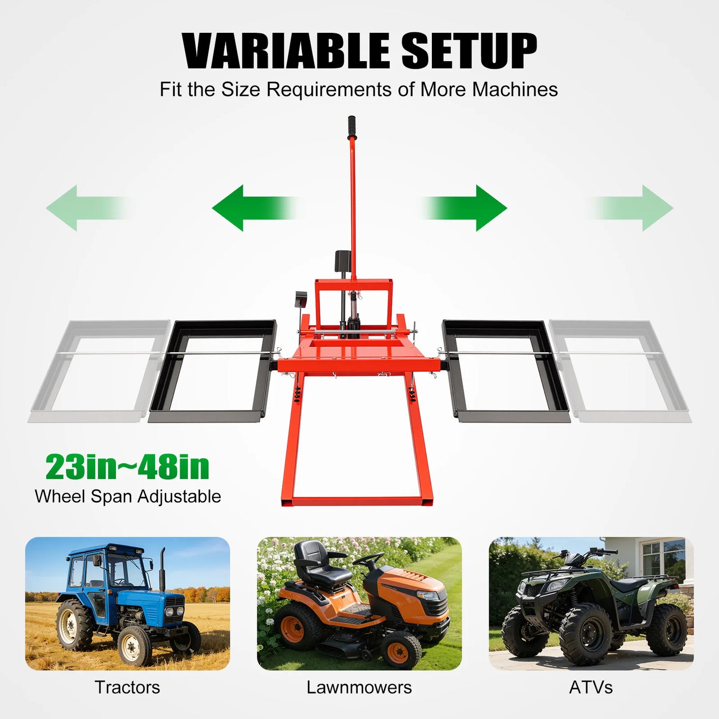 Lawn Mower Lift 500lbs Hydraulic