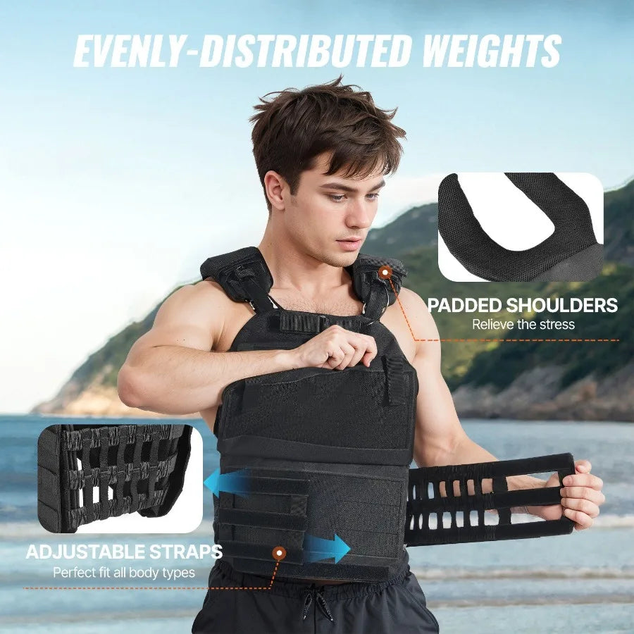 40lb Adjustable Weighted Vest