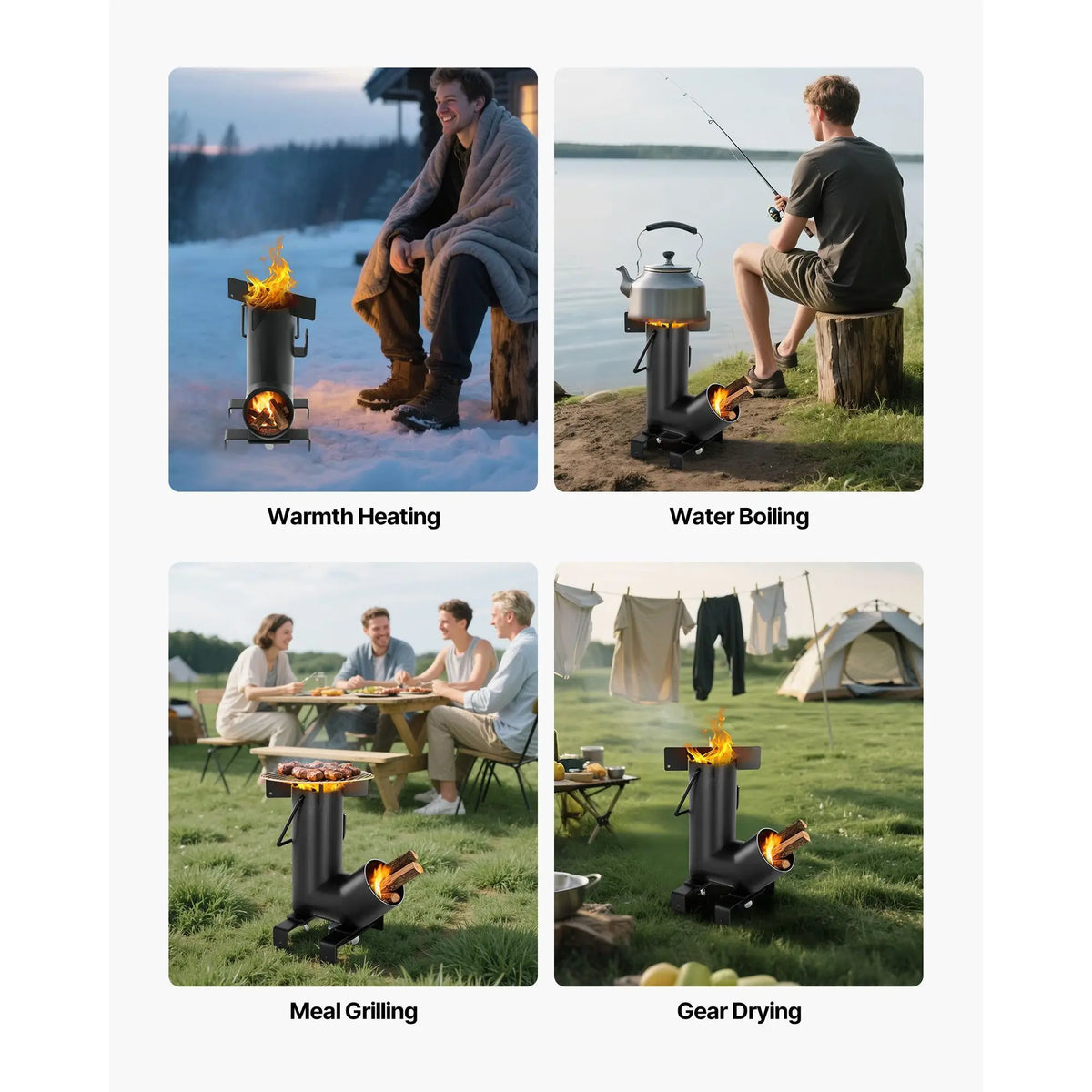 Camping Rocket Stove