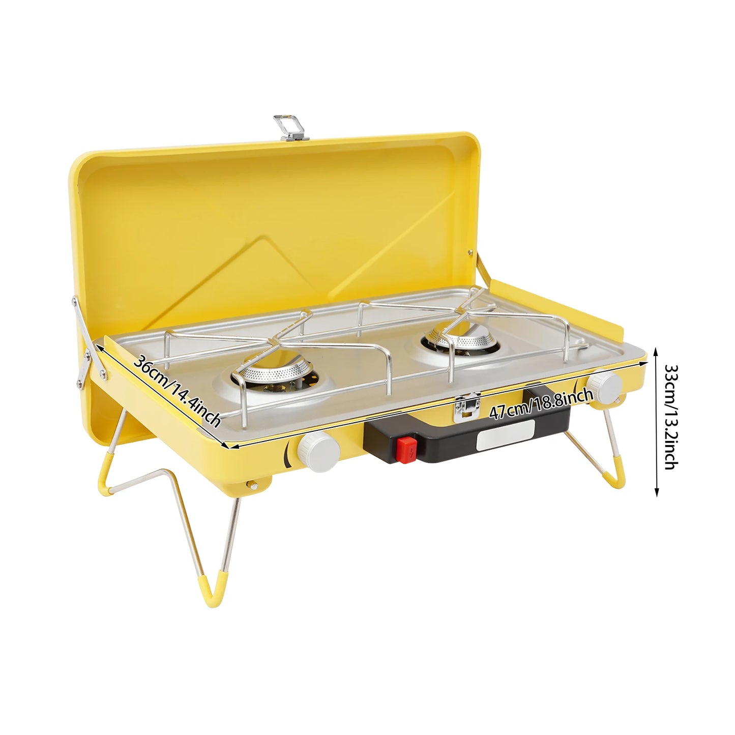 2-Burner Camping Stove