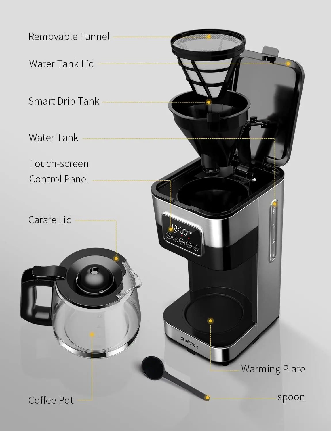 10-Cup Programmable Coffee Maker