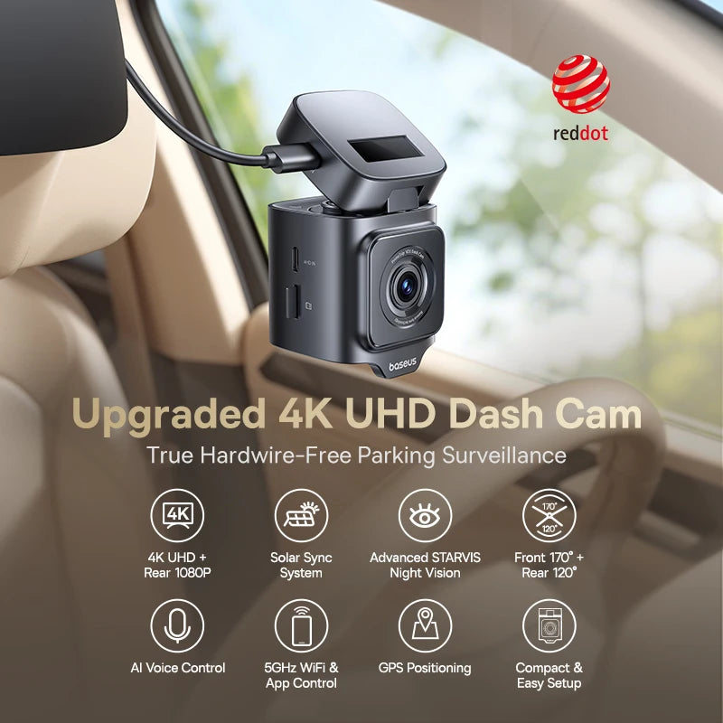 4K Dash Cam for SONY Sensor