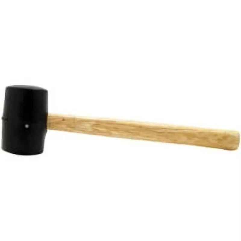 8 oz Wood Handle Rubber Mallet