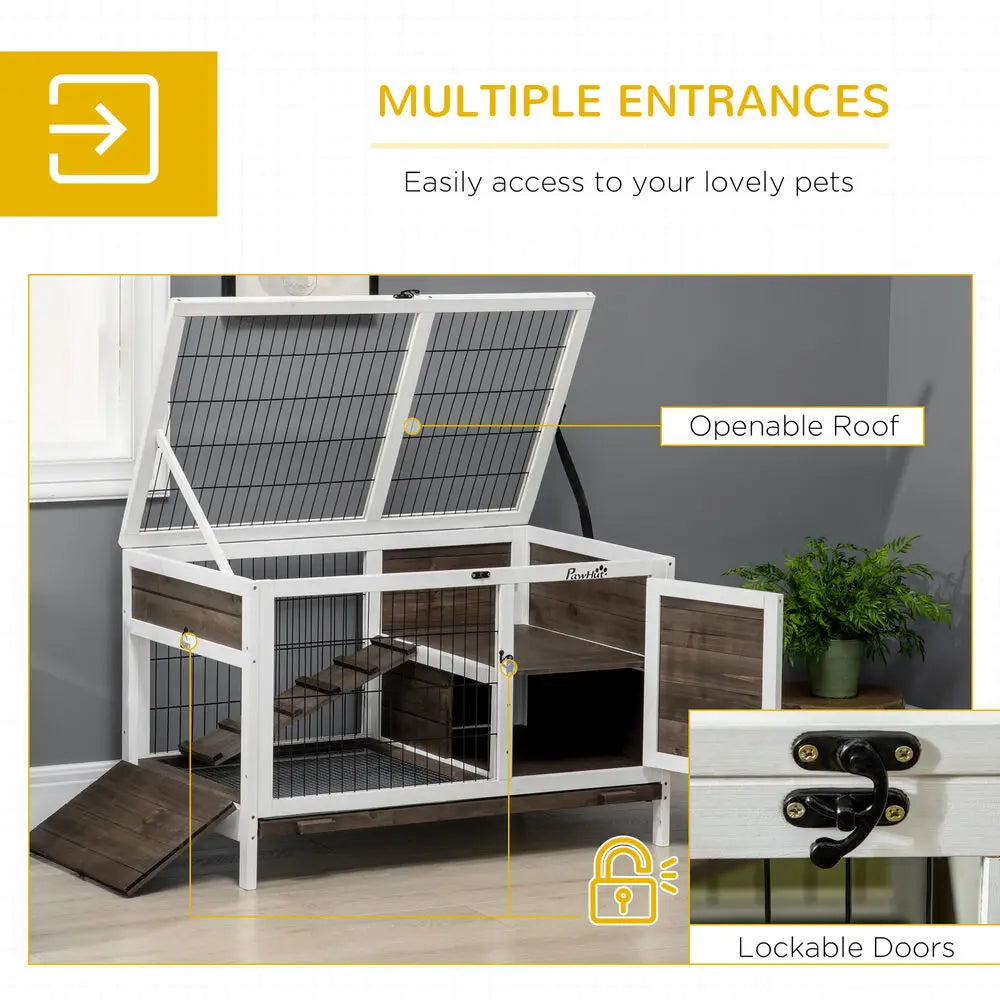 Rabbit Hutch Guinea Pig Cage