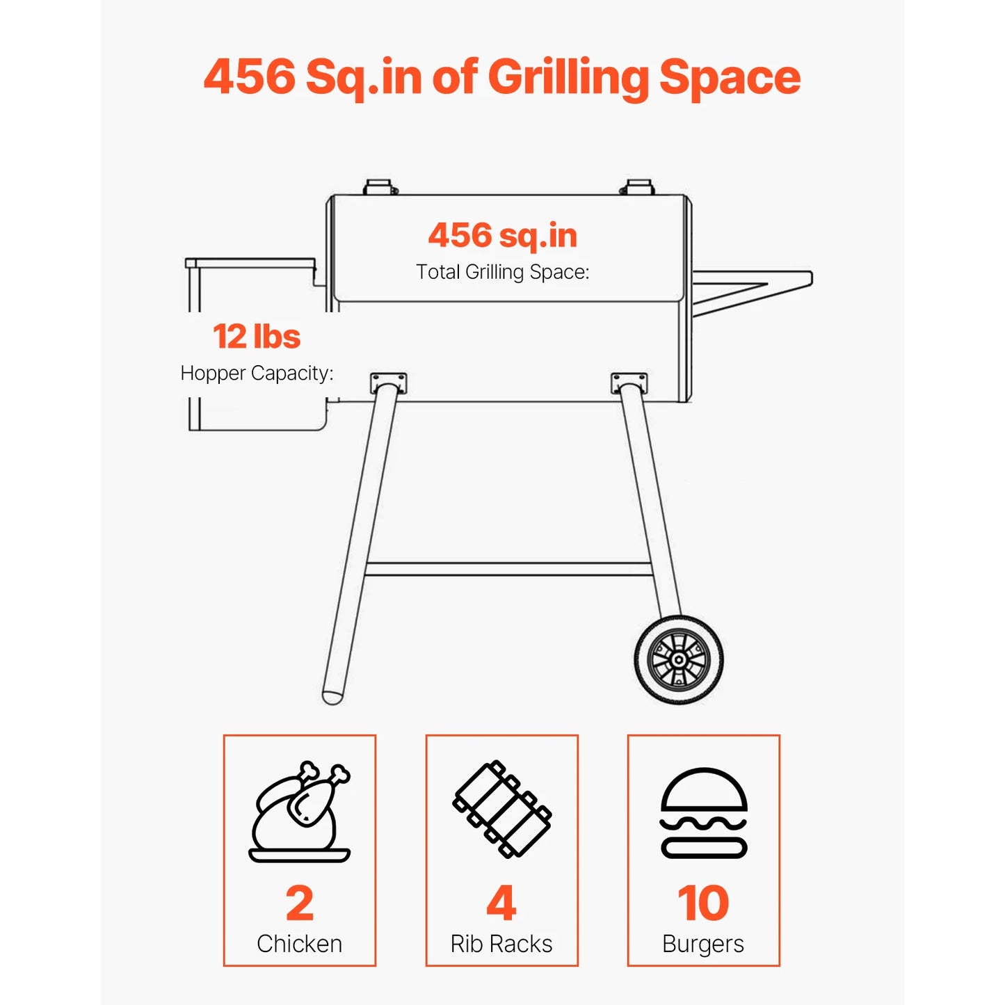 Wood Pellet Grill Smoker
