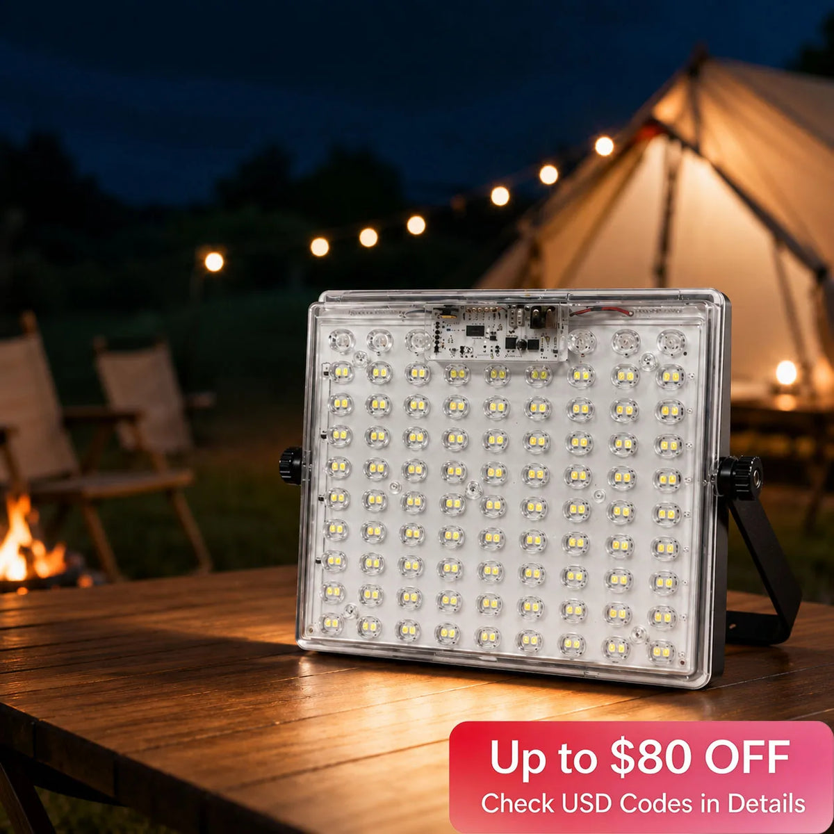 Solar LED Work Light Waterproof