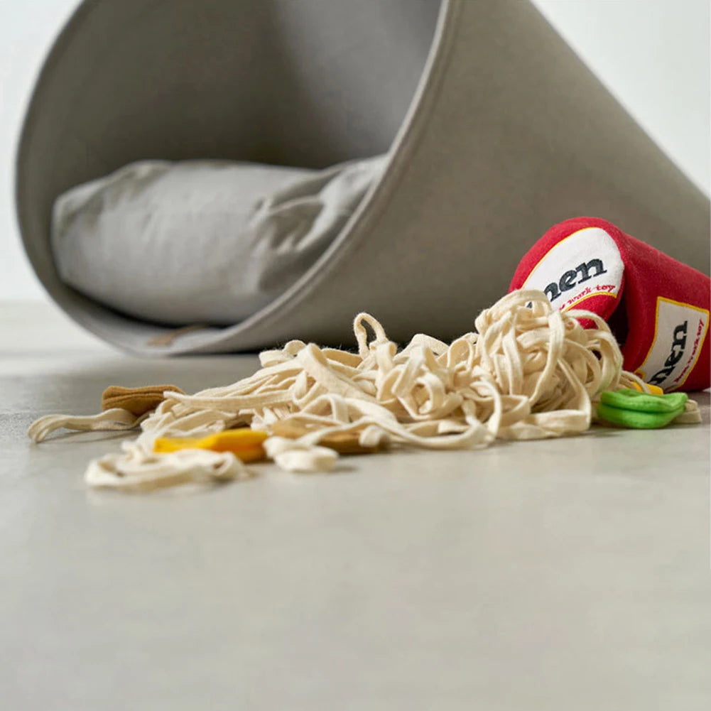 Noodle Shape Leaking Food Puzzle