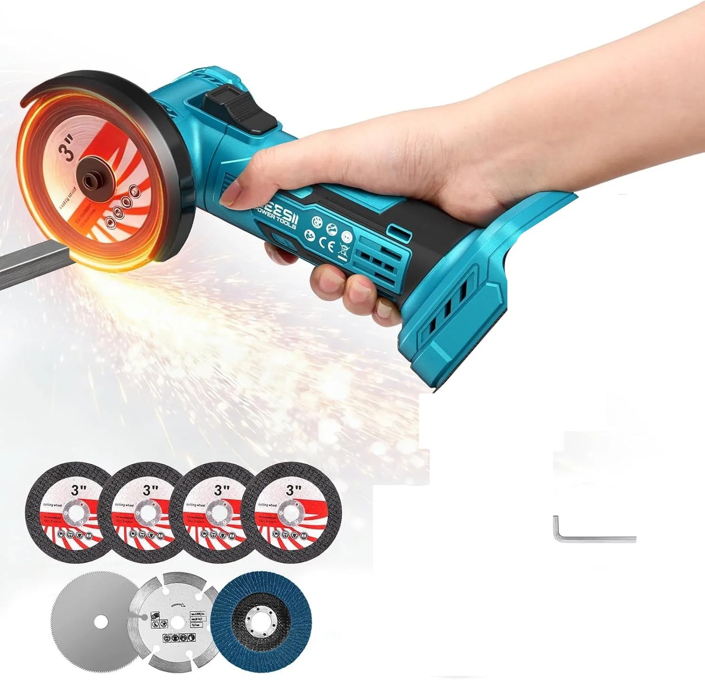 3 Inch Angle Grinder 19000 RPM
