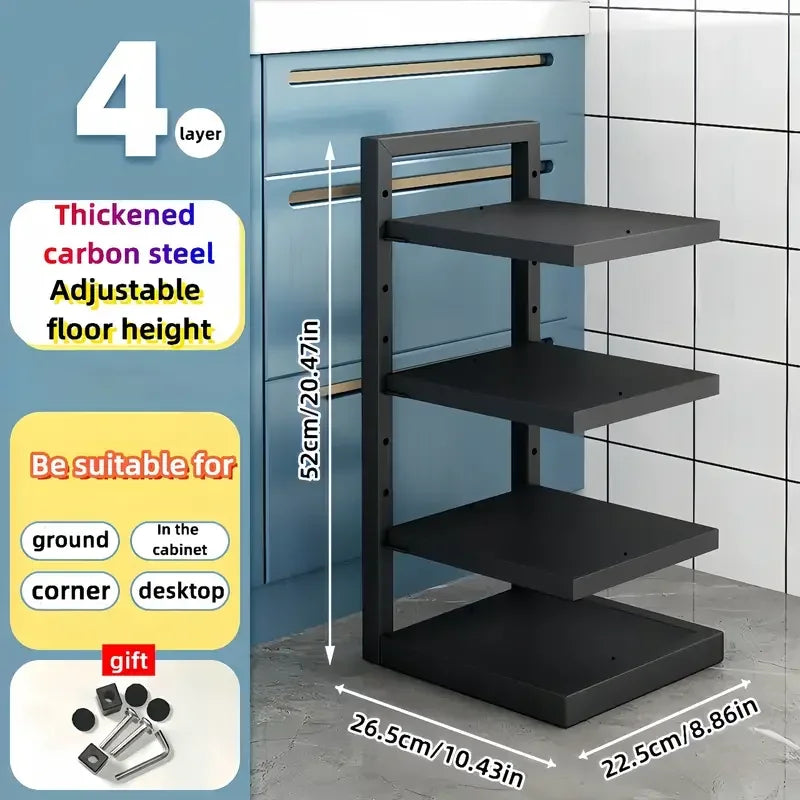 Pot and Pan Organzier for Kitchen