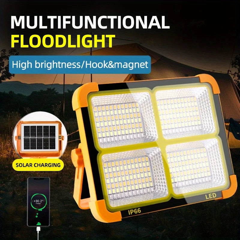 Solar Camping Light with USB Charging