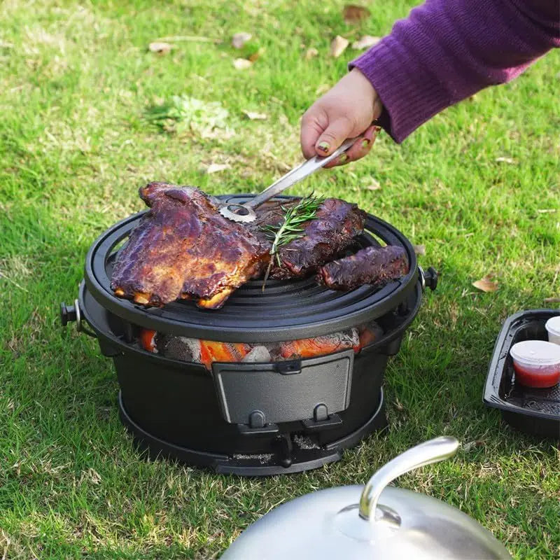 Cast Iron Hibachi Grill