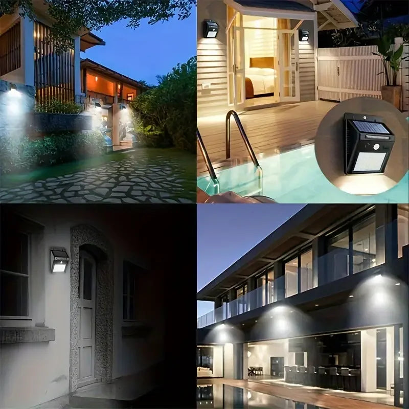 Solar Outdoor Lights - Set of 4