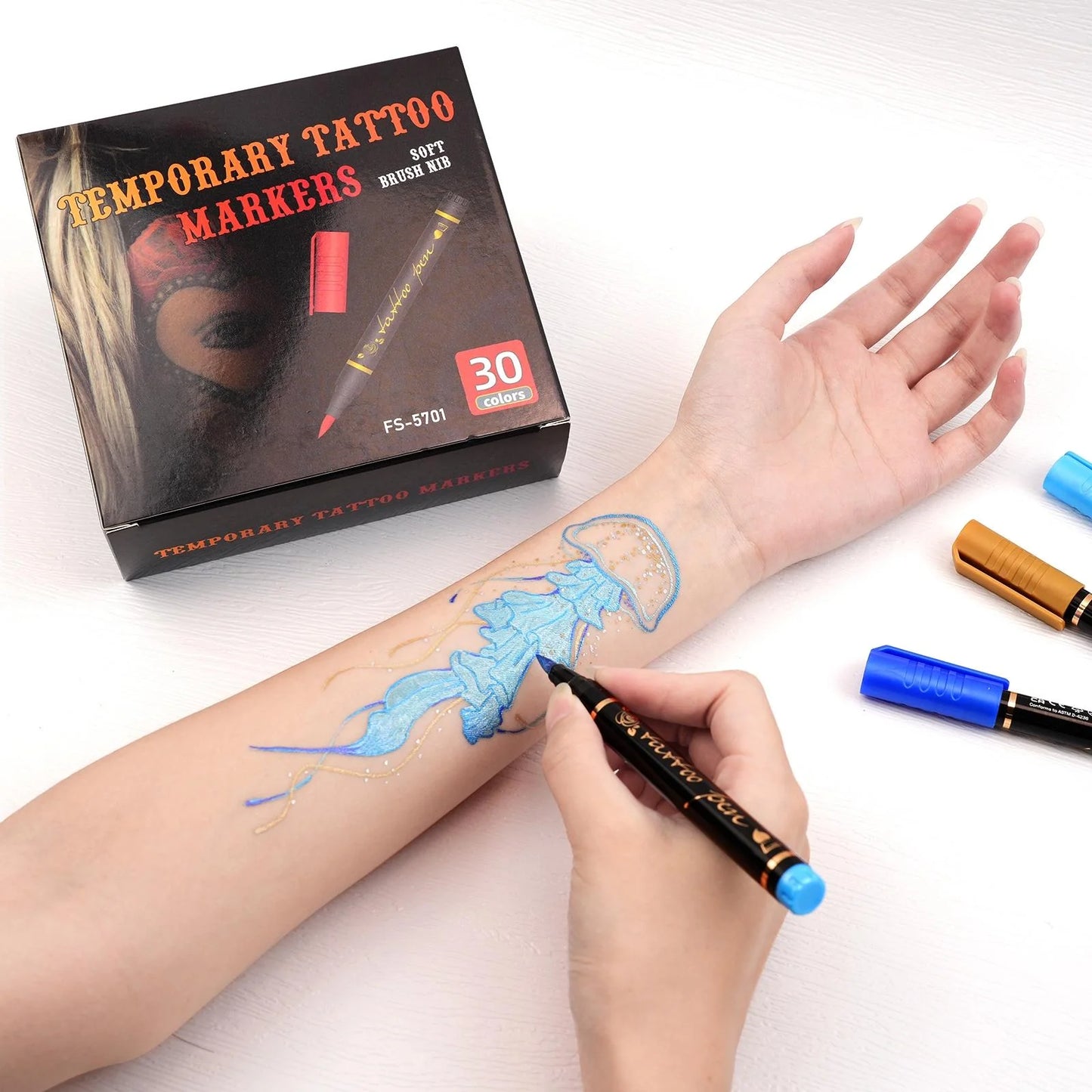 Temporary Tattoo Pen Set