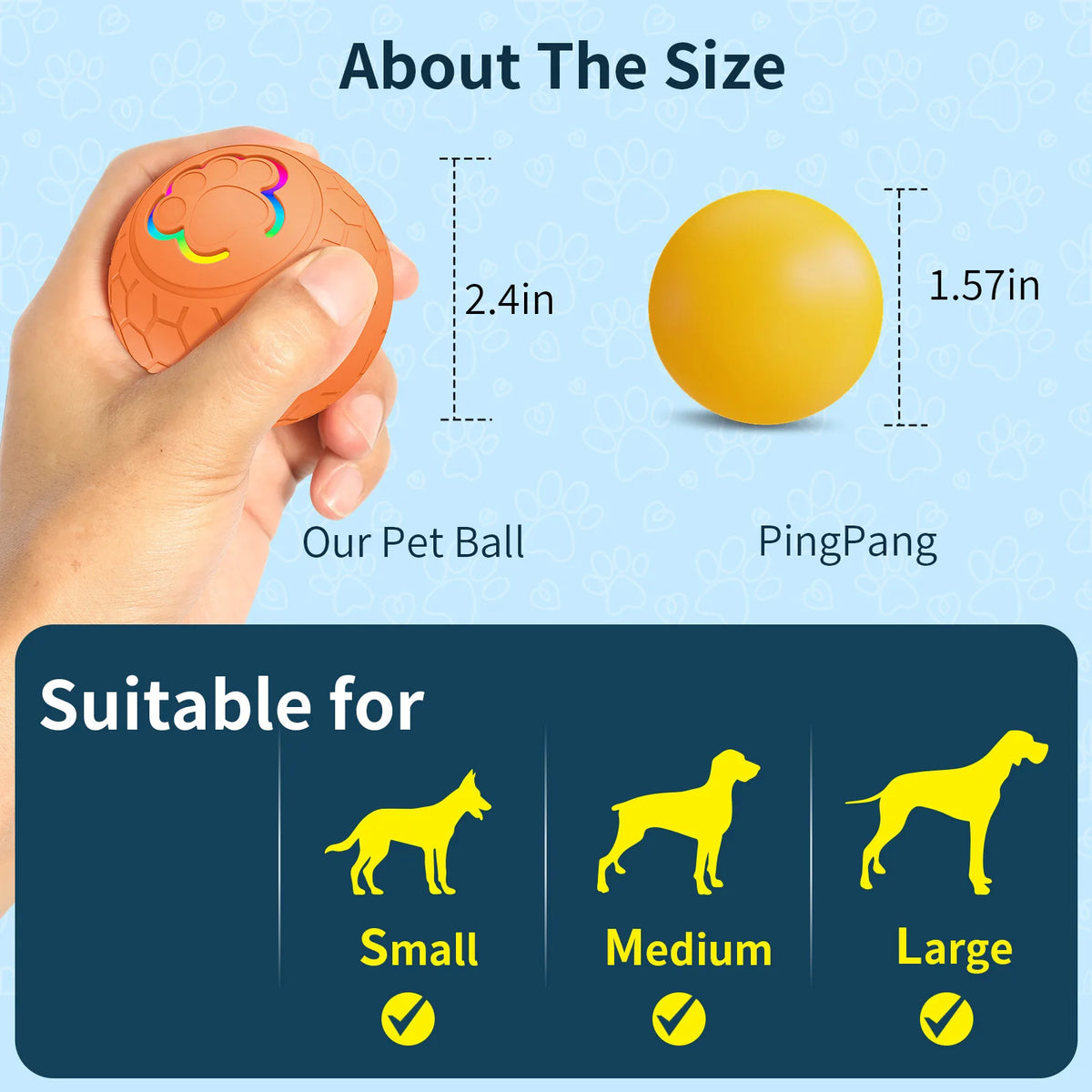 Smart Dog Toy Ball