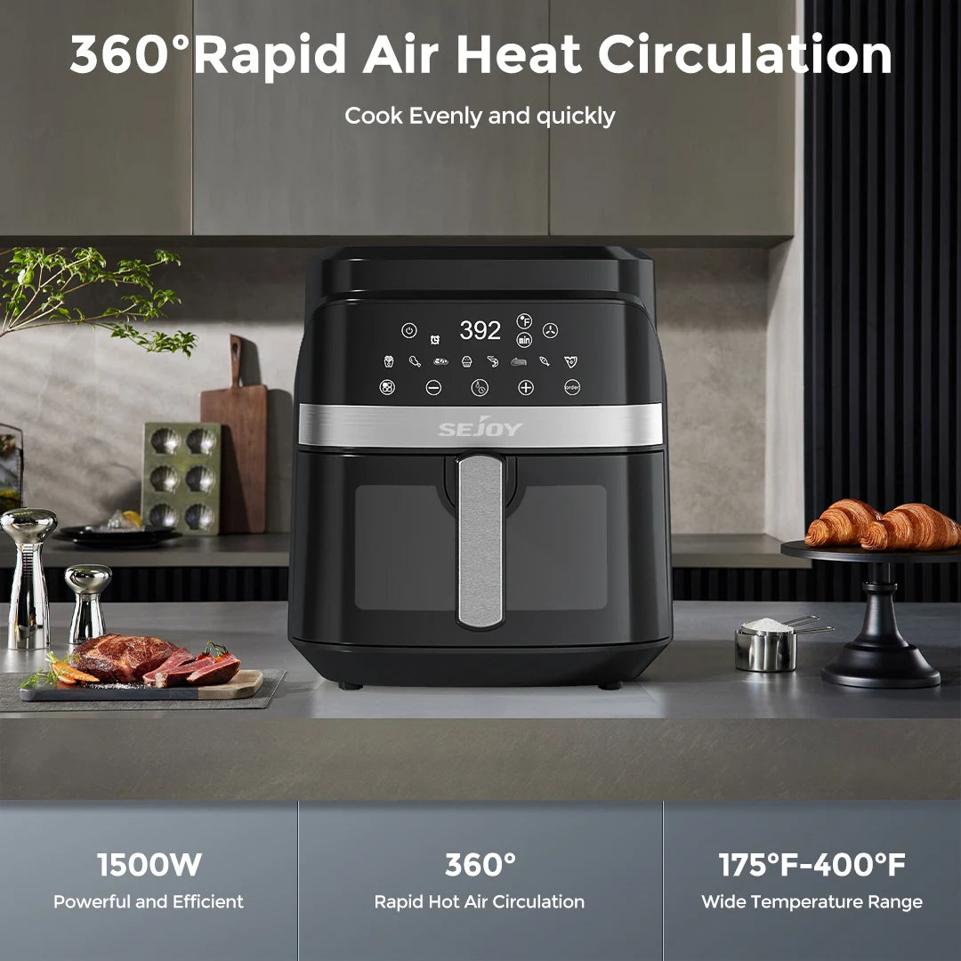 Air Fryer,6 Quart Electric
