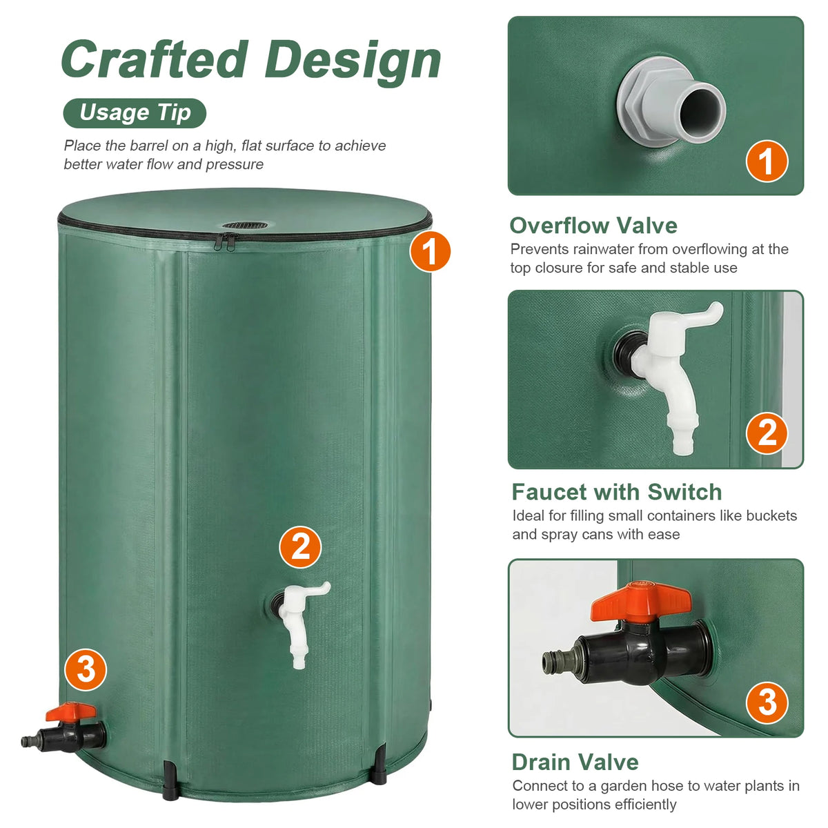 Collapsible Rain Barrel
