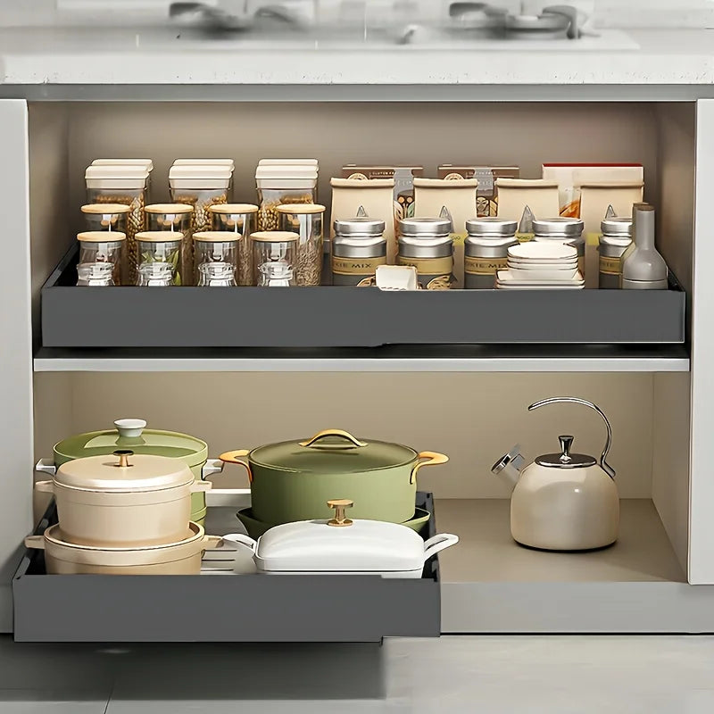 Expandable Pull out Cabinet Organizer