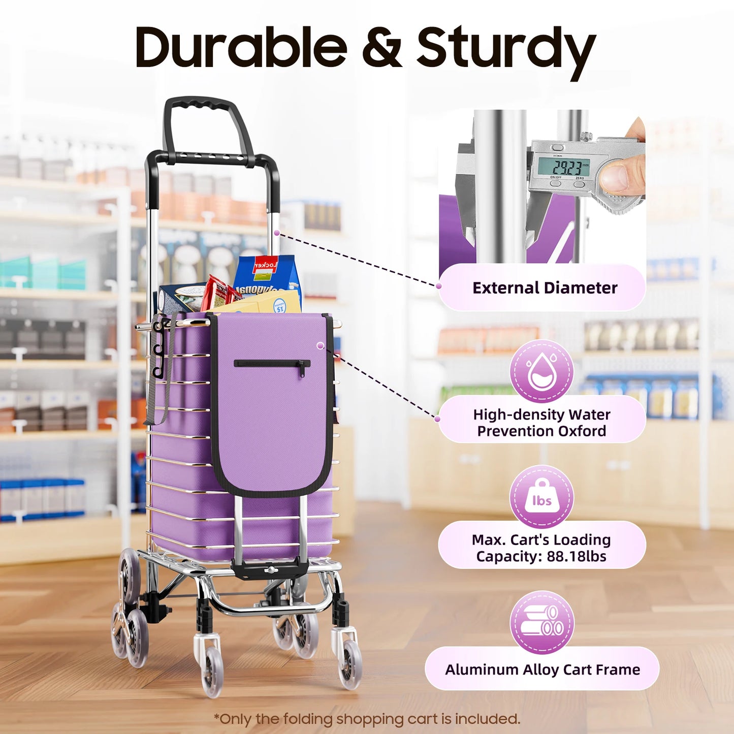 Foldable Shopping Cart
