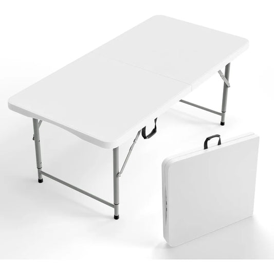 4 FT Plastic Folding Camping Table