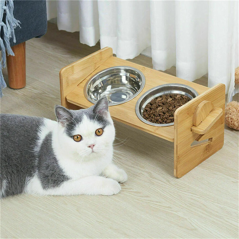 Elevated Pet Bowls with Stand