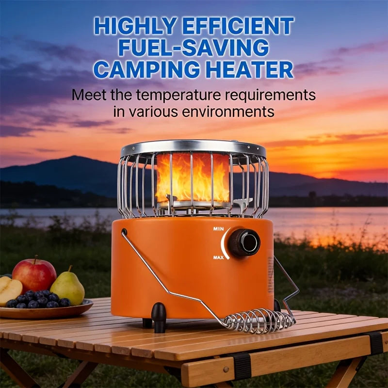 Portable Propane Heater & Stove, 3680BTU-9000BTU