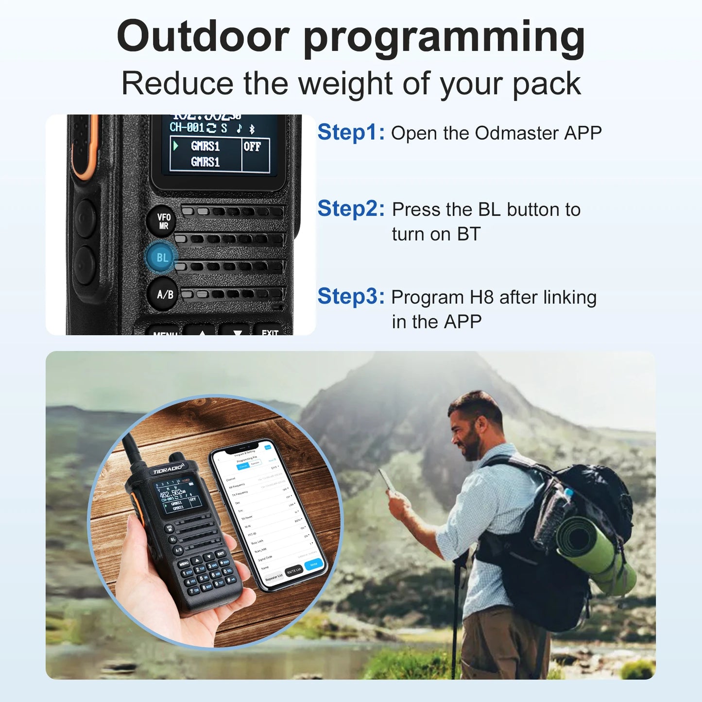 10W Profession Walkie Talkie Long Range Emergency Radio