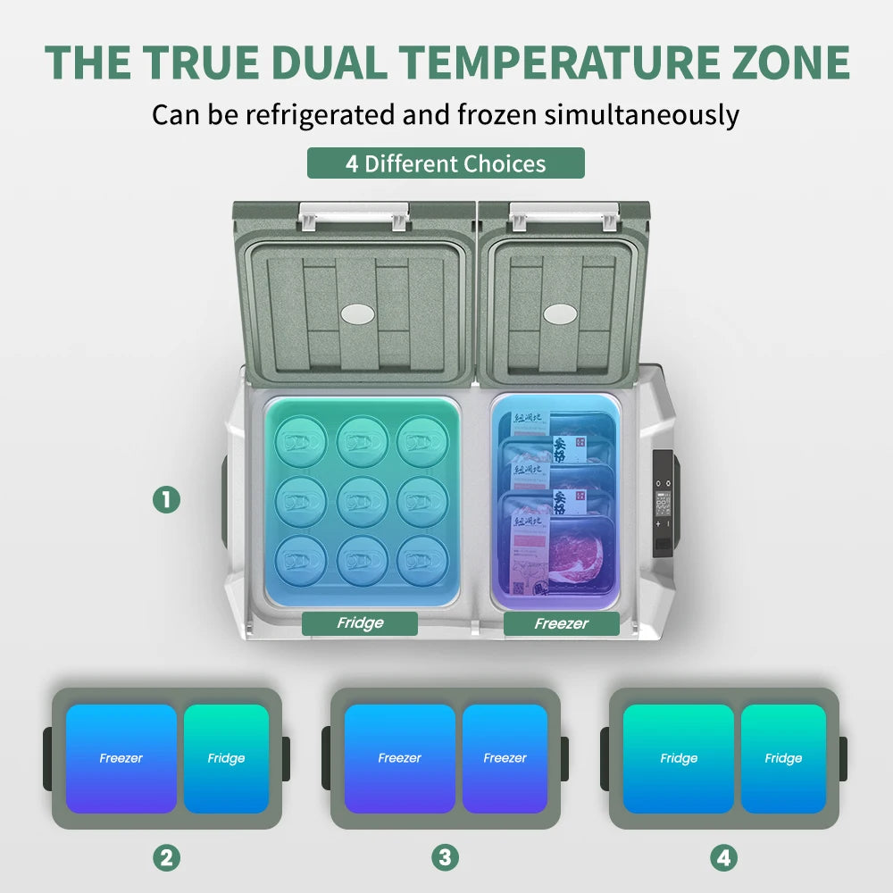 Mini Fridge 12V Portable for Camping