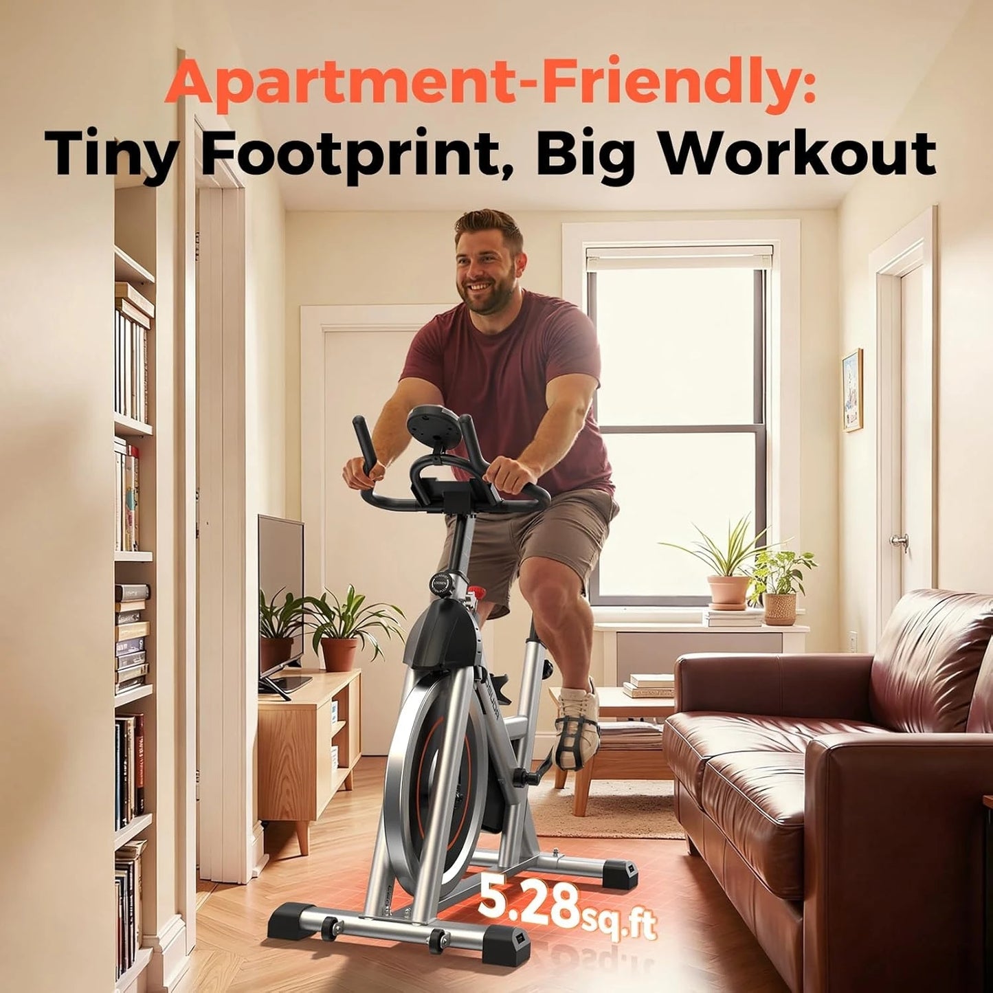 Magnetic Indoor Exercise Bike
