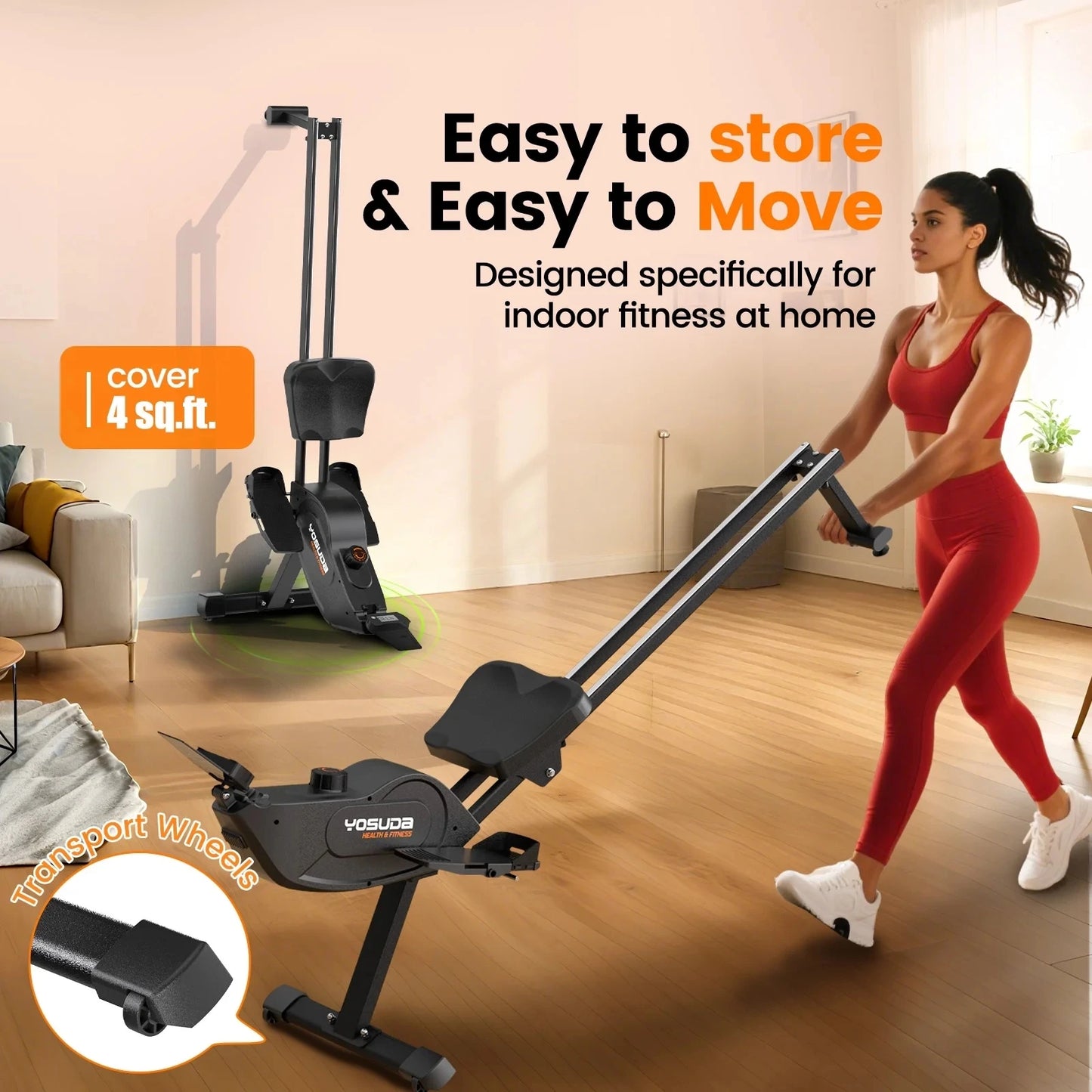 Magnetic Rowing Machine