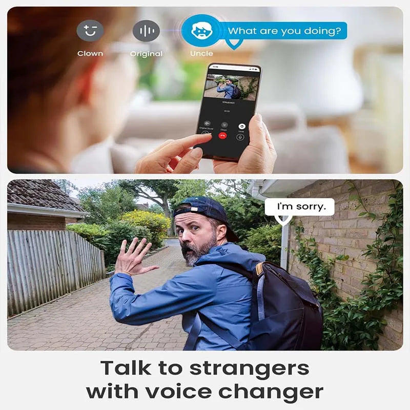 5MP wireless doorbell camera