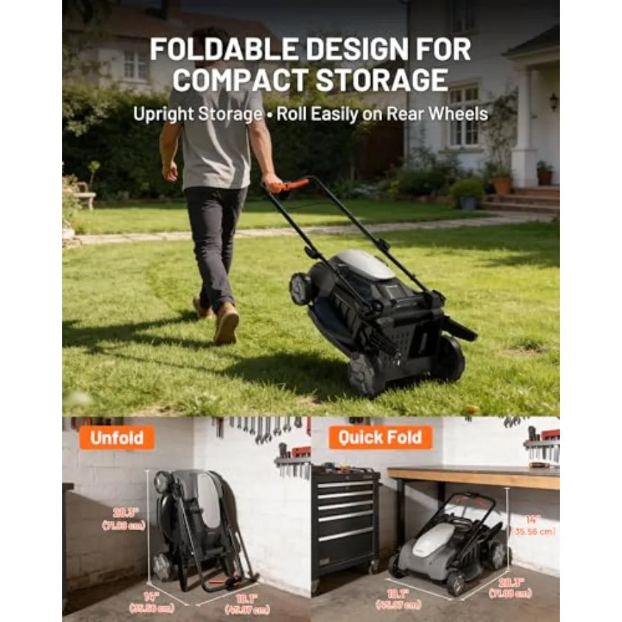 40V 18" Cordless Lawn Mower