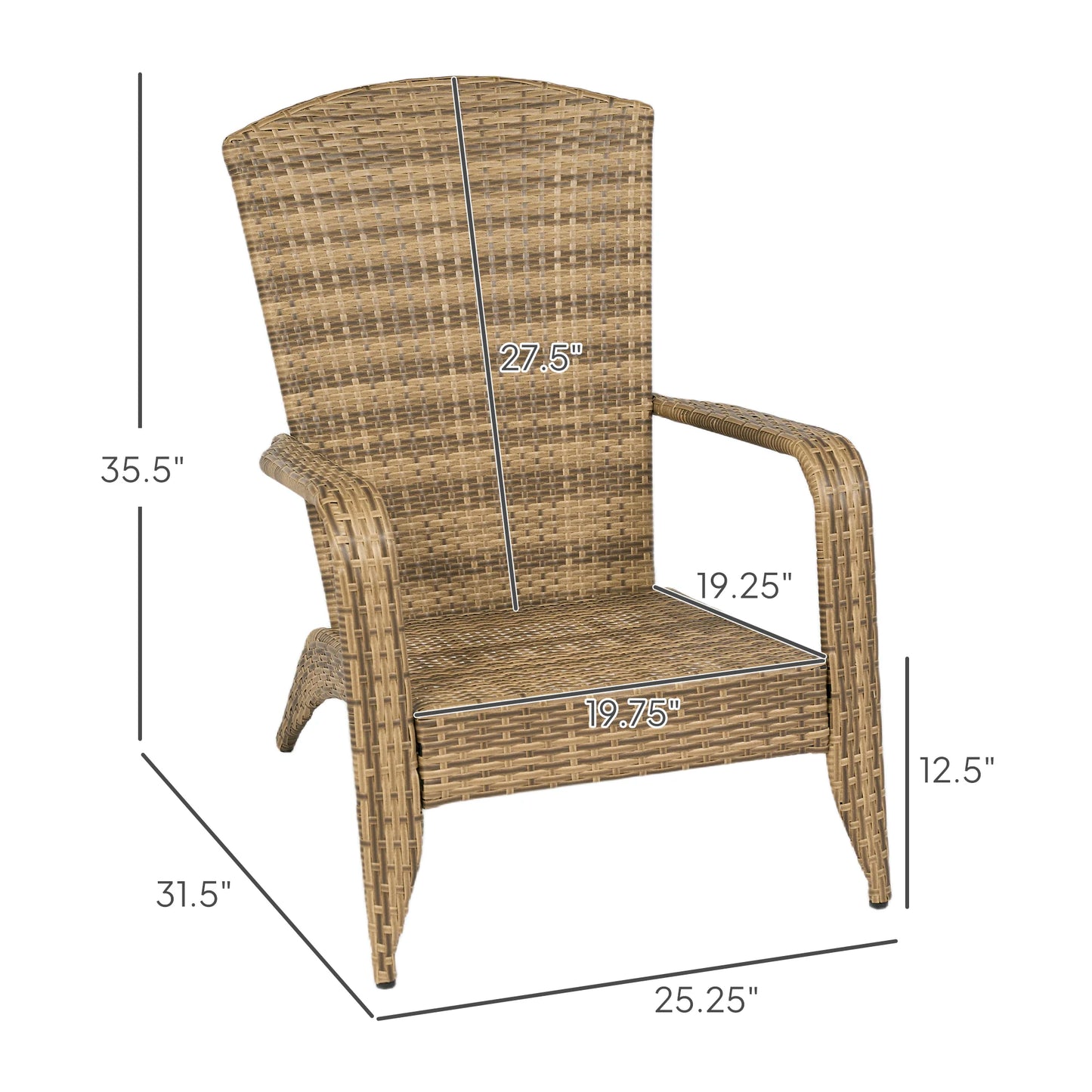Patio Adirondack Chair