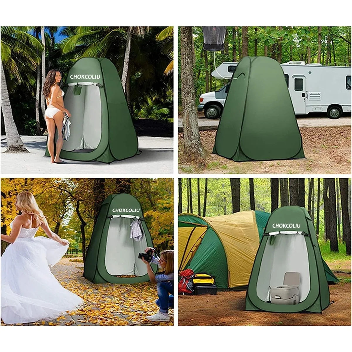 Camping Shower Tent Solar Heated