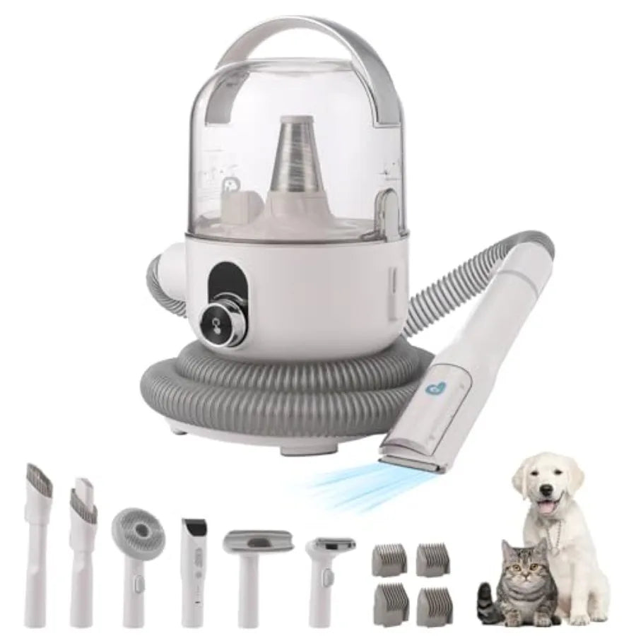 Pet Hair Vacuum Grooming Kit