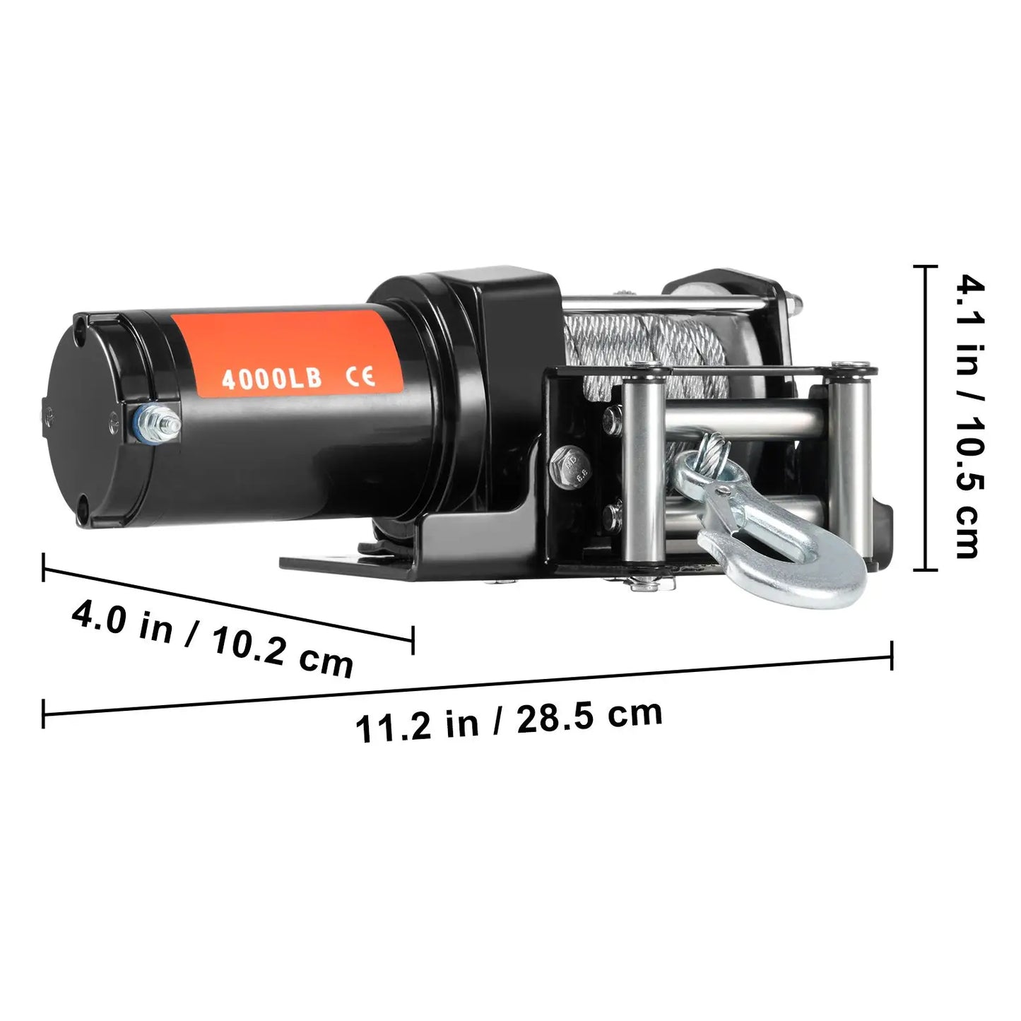 Electric Winch, 4000 lb