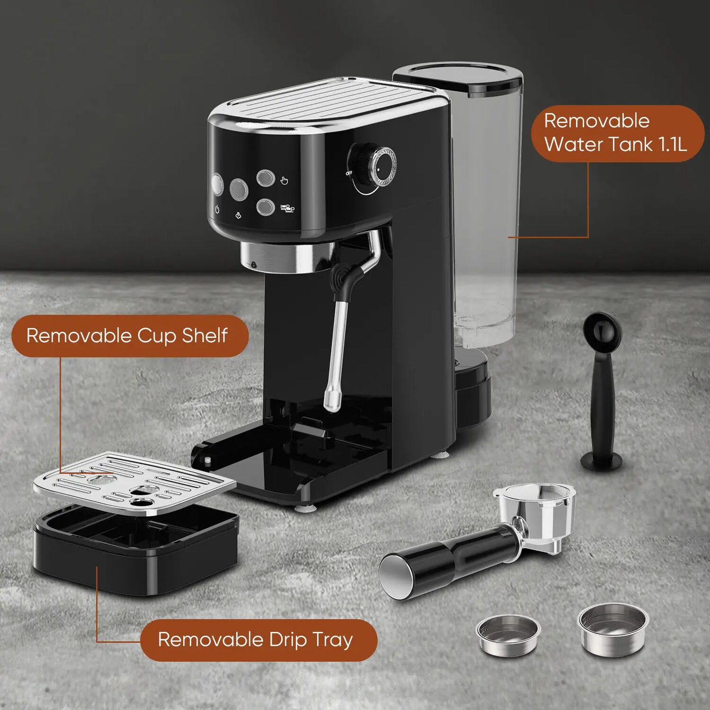 Espresso /Coffee/ Cappuccino Machine