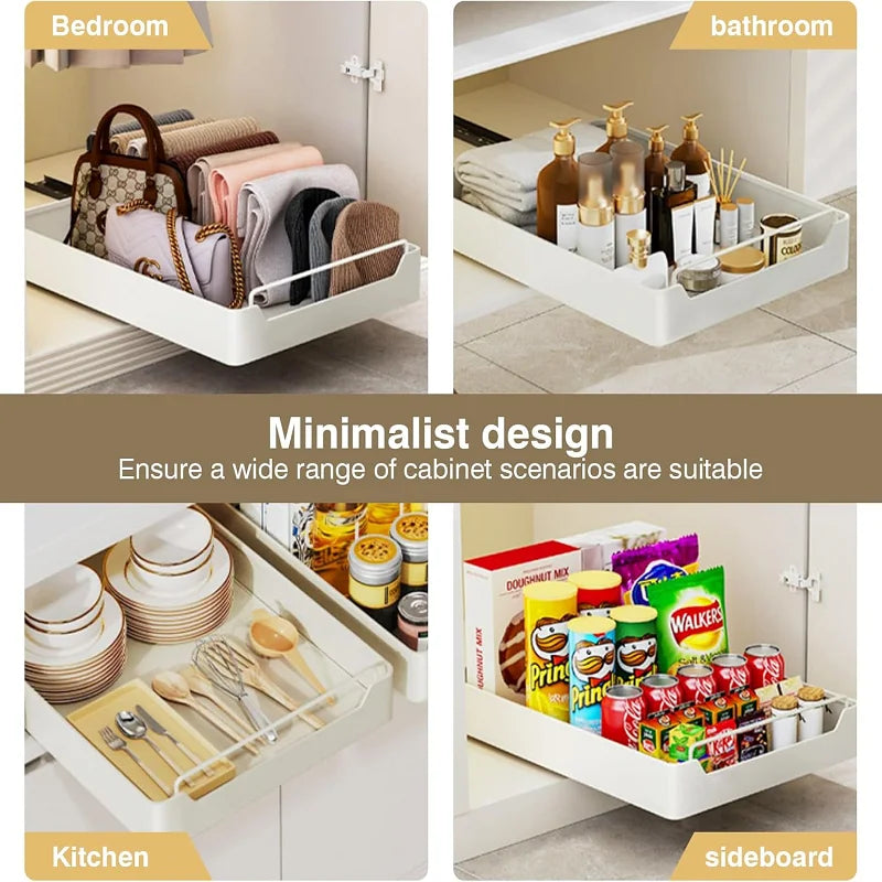 Cabinet Storage Rack Self-Adhesive