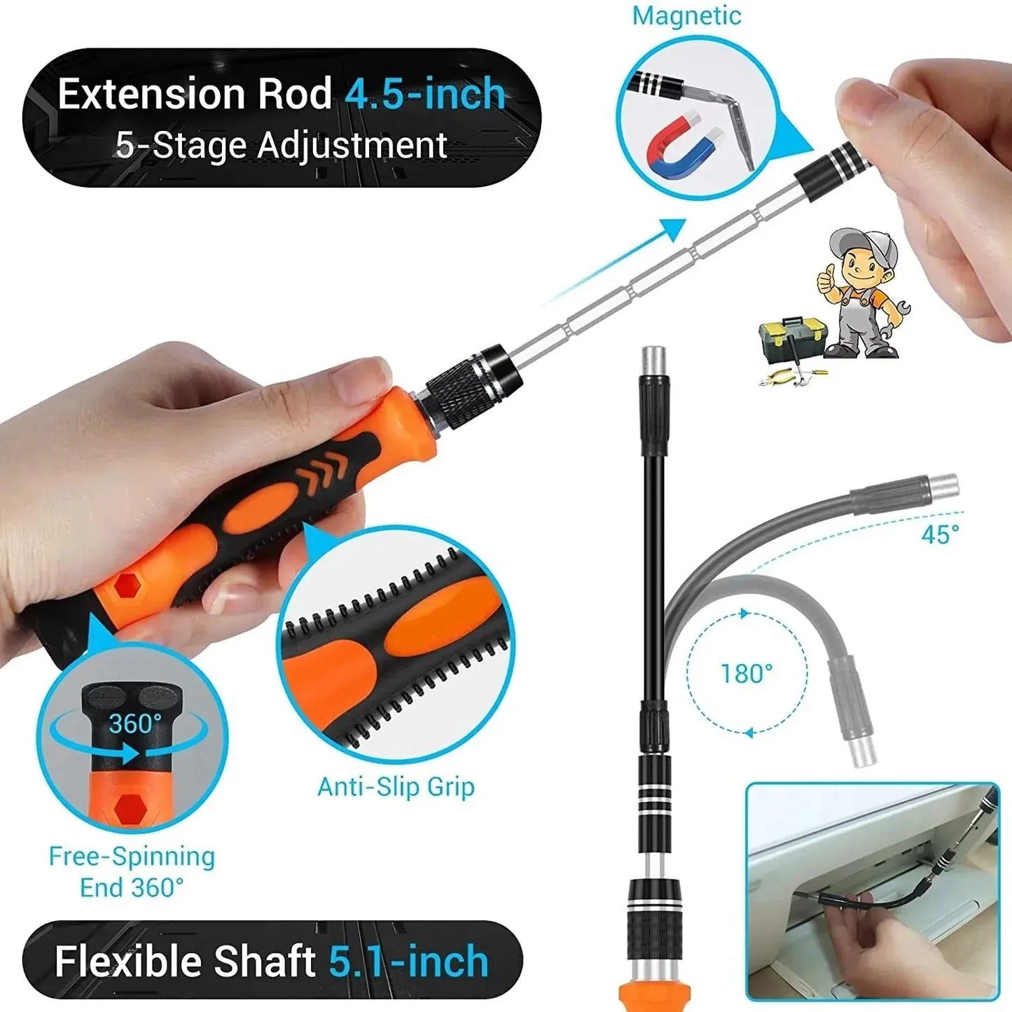 Magnetic Precision Screwdriver Set