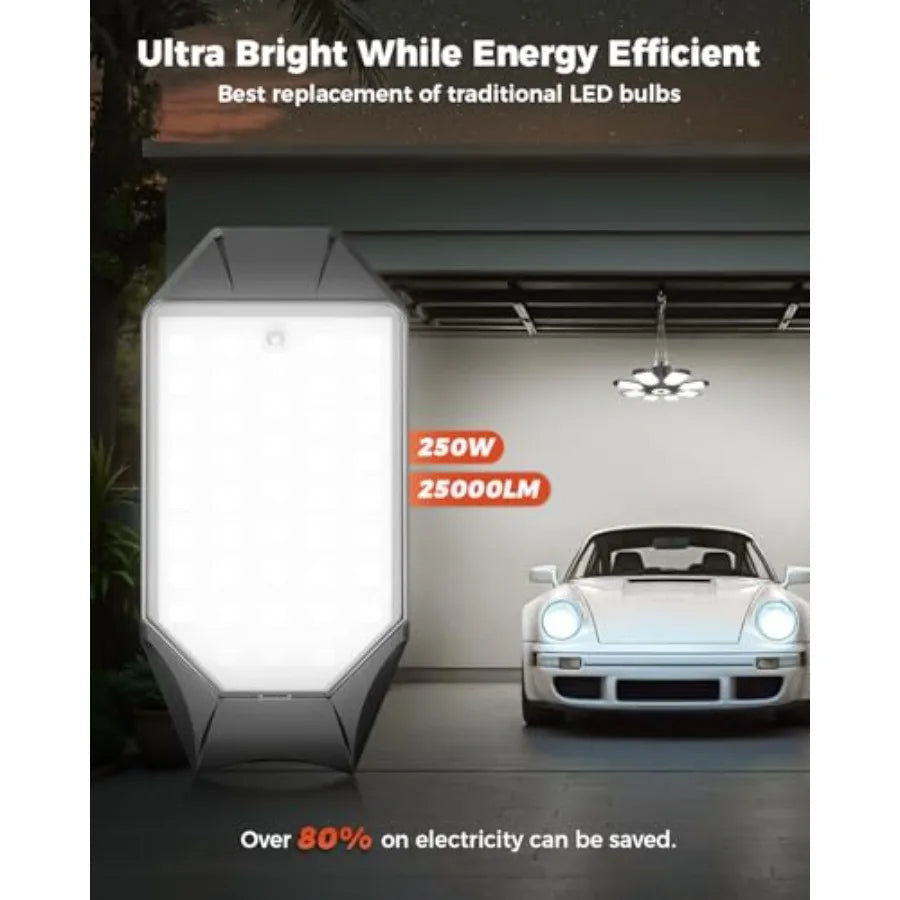 5000LM Linkable LED Shop Light with 9.8ft Power Cord