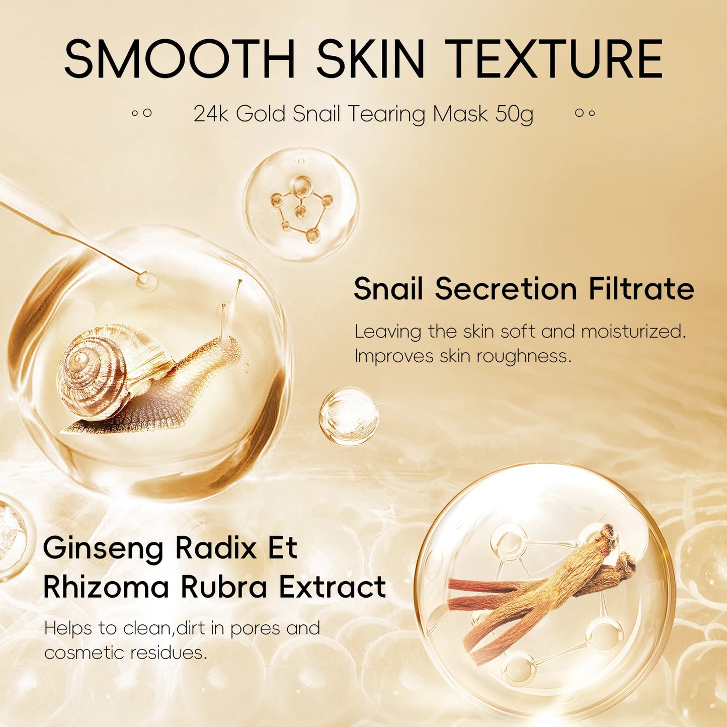 Gold Peel-Off Mask 3PCS